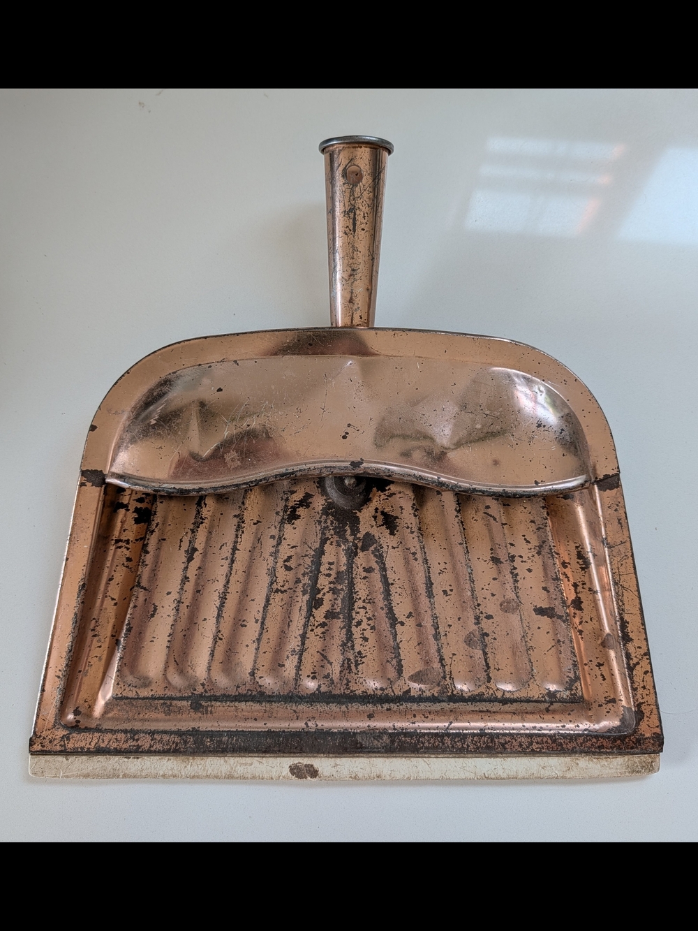Vintage Copper Dust Pan Made In USA
